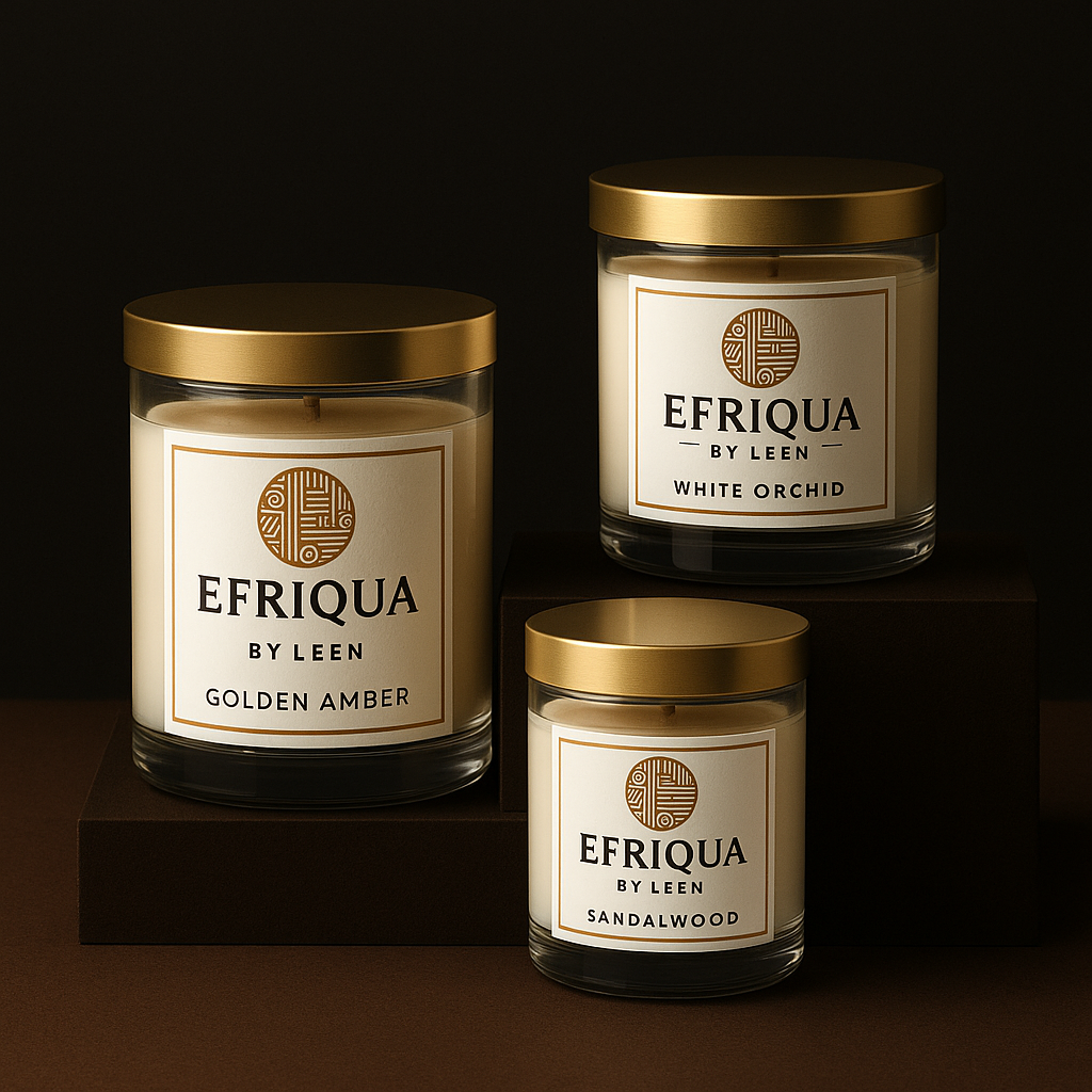 Efriqua Trio | Small Candle Discovery Set